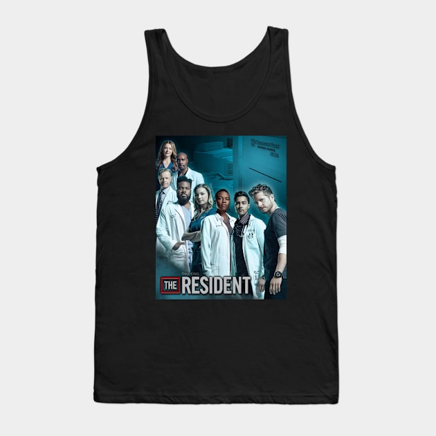 The Resident - Blue Chastain Tank Top by vickytoriaq